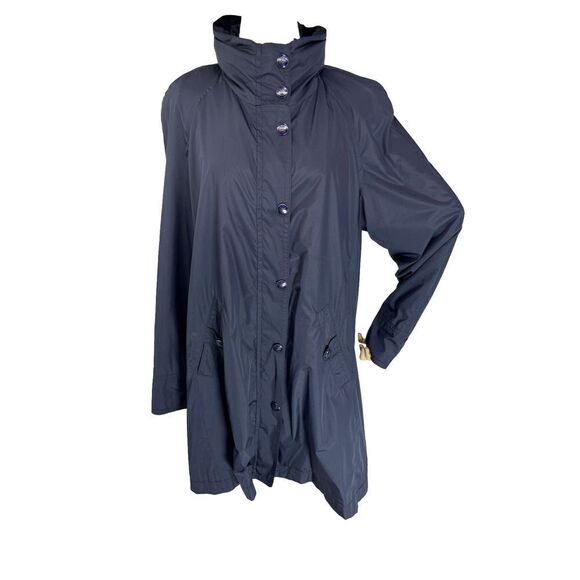 Creenstone (14 XL US) Lightweight Jacket Size 42 Zip Away Hood Navy Blue Holland - Picture 1 of 16